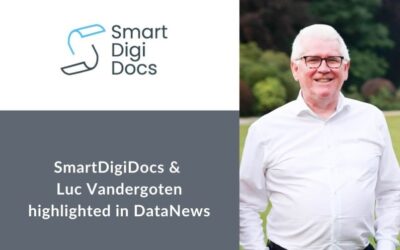 SmartDigiDocs et Luc Vandergoten à l’honneur dans Data News